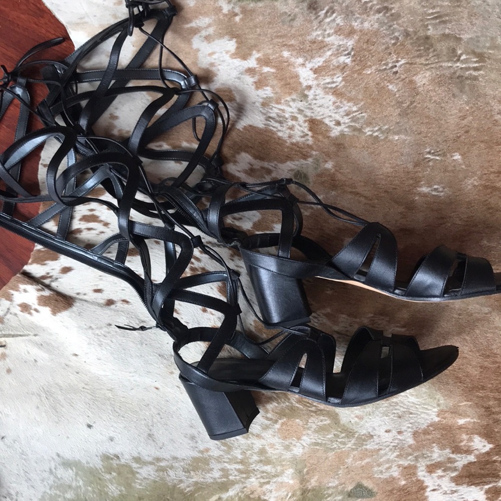 Authentic Stuart Weizmann Women Gladiator Sandals - image 4